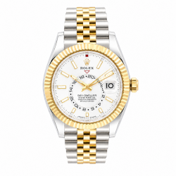 Rolex Sky-Dweller 42MM White Dial 336933 Two-Tone Watch